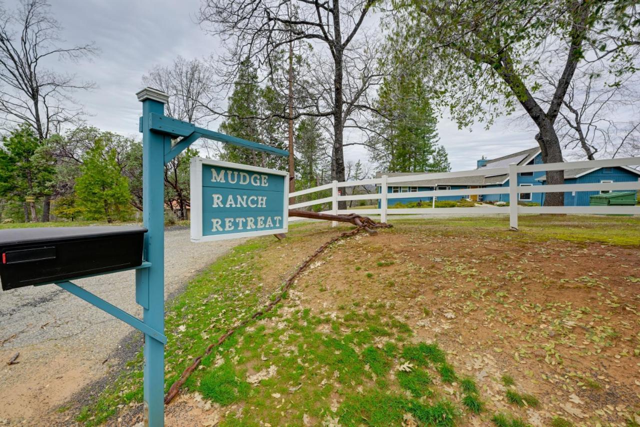 Mudge Ranch Retreat Near Bass Lake With Ev Charger Coarsegold Eksteriør billede